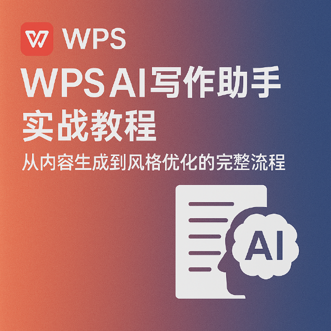 WPS AI写作助手