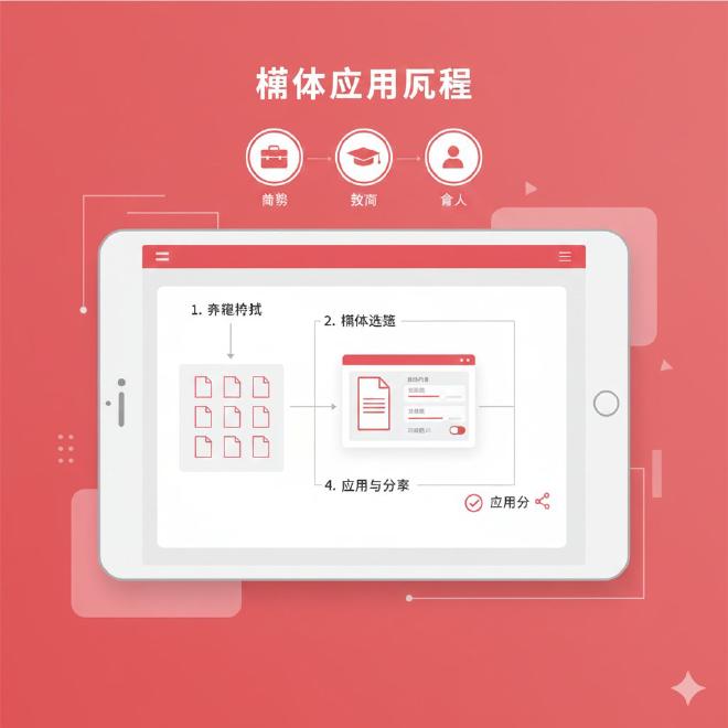 模板应用场景与使用流程