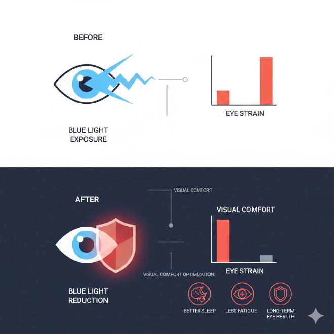 护眼原理与视觉舒适度优化