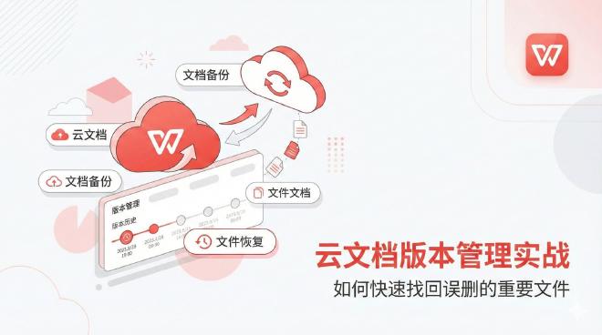 WPS云文档版本管理