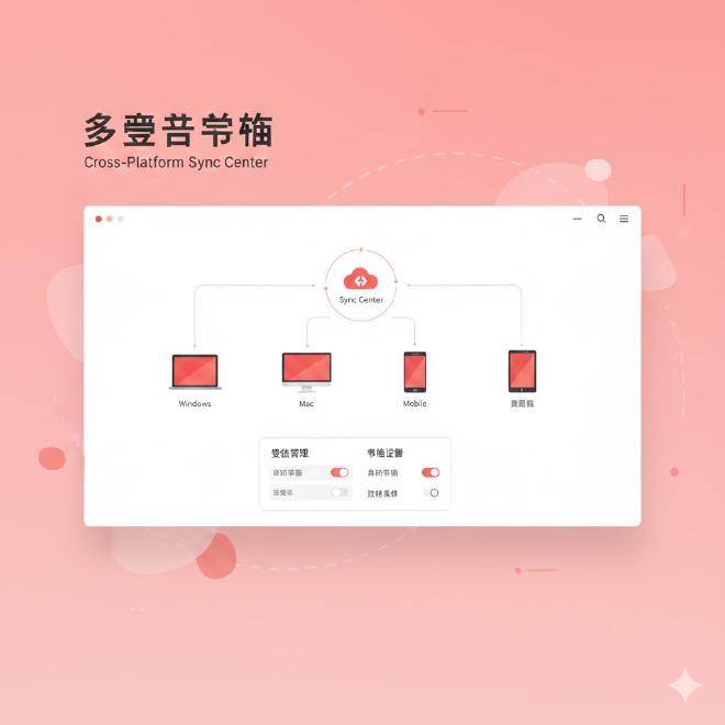 多设备同步界面与跨平台连接