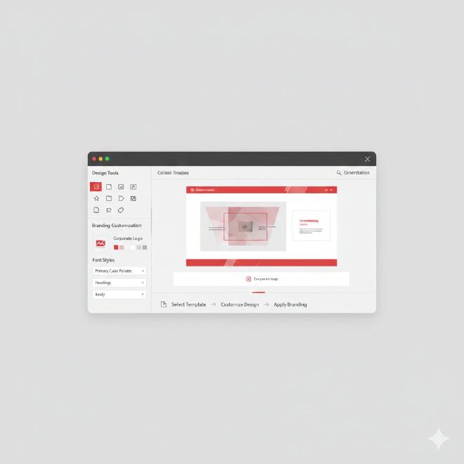 模板定制界面与设计工具