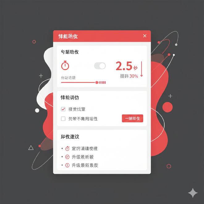 启动速度优化设置与性能配置