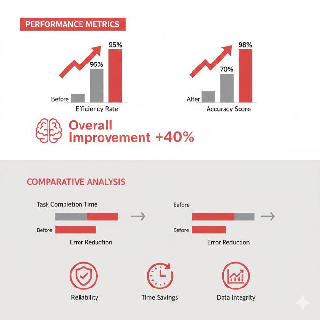 效率与准确性评测数据可视化