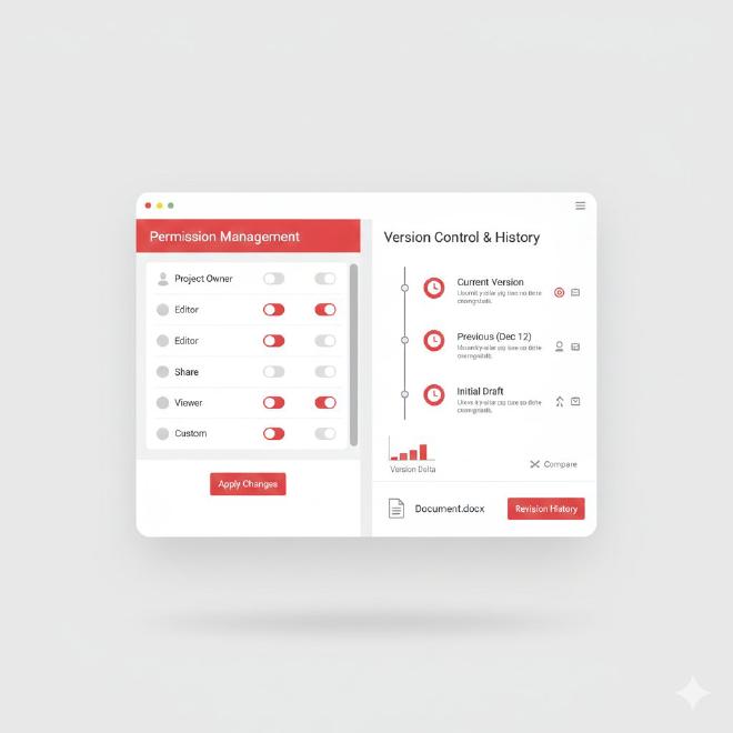 权限设置与版本控制管理