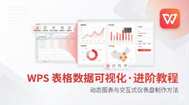 WPS表格数据可视化
