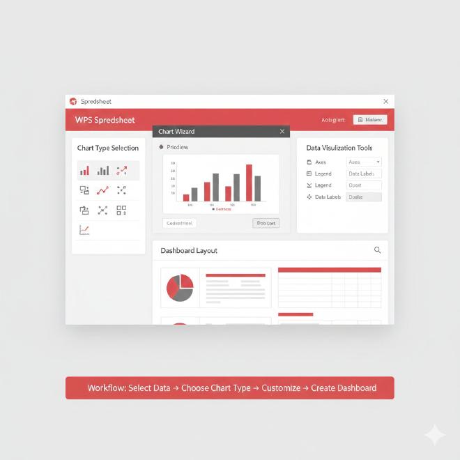 数据可视化工具与图表制作界面