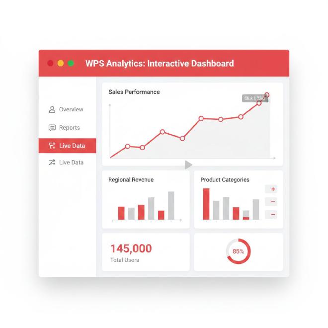 动态图表与交互式仪表盘效果
