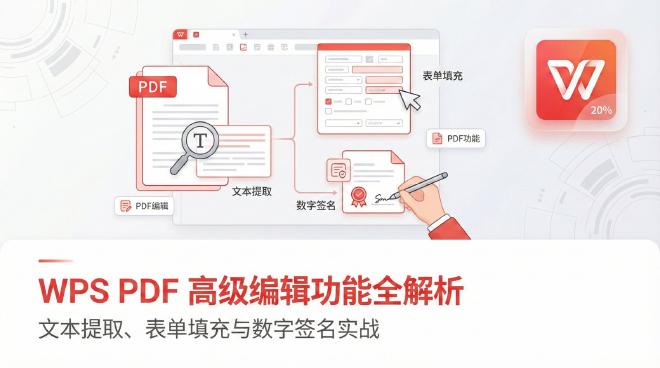 WPS PDF编辑功能