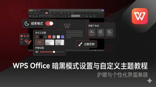 WPS暗黑模式