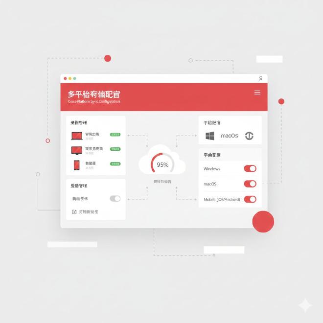 跨平台同步设置界面