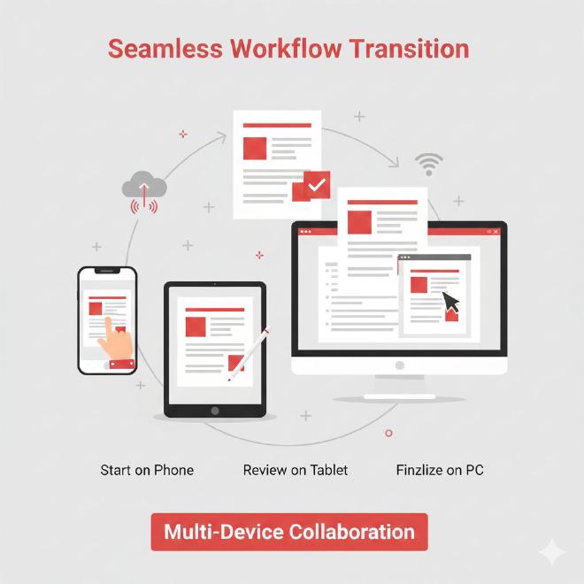 无缝切换工作流与设备连接