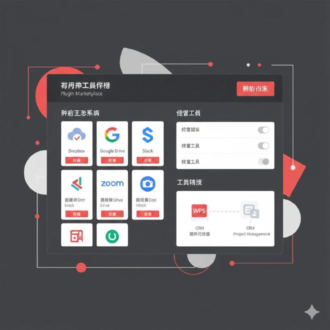 第三方工具集成界面与插件市场