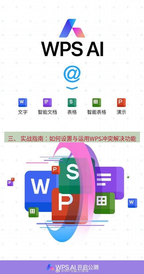 wps下载 三、 实战指南：如何设置与运用WPS冲突解决功能