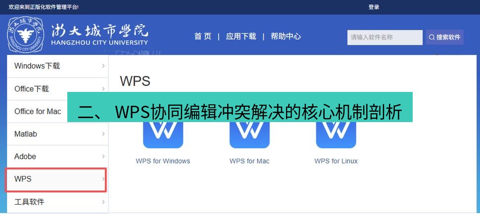 wps下载 二、 WPS协同编辑冲突解决的核心机制剖析