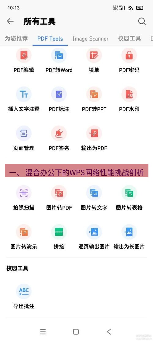 wps下载 一、 混合办公下的WPS网络性能挑战剖析