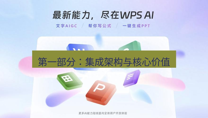 wps下载 第一部分：集成架构与核心价值