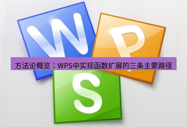 wps下载 方法论概览：WPS中实现函数扩展的三条主要路径