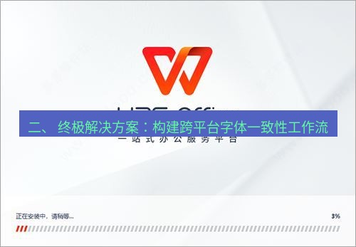 wps下载 二、 终极解决方案：构建跨平台字体一致性工作流