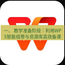 wps下载 一、 教学准备阶段：利用WPS智能组卷与资源库高效备课