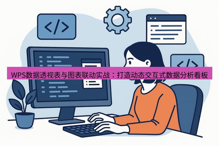 wps下载 WPS数据透视表与图表联动实战：打造动态交互式数据分析看板