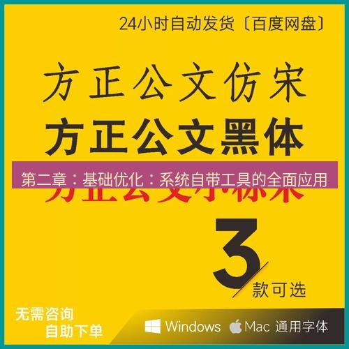 wps下载 第二章：基础优化：系统自带工具的全面应用