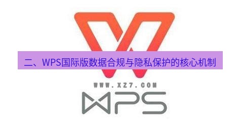 wps下载 二、WPS国际版数据合规与隐私保护的核心机制