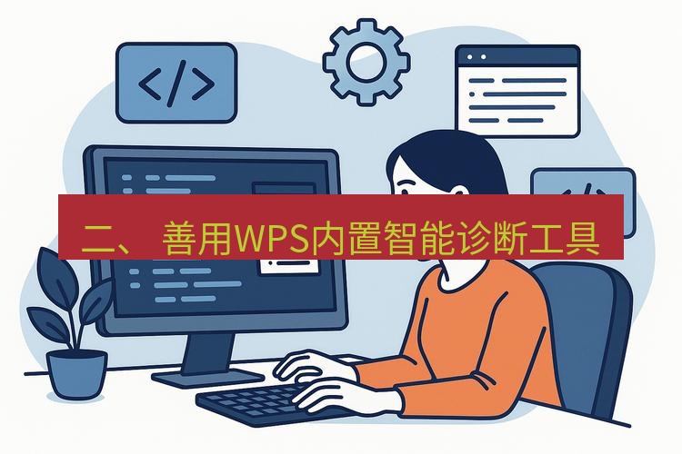 wps下载 二、 善用WPS内置智能诊断工具