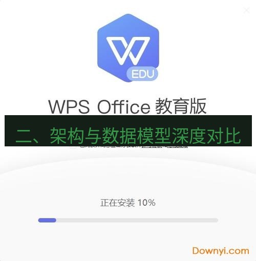 wps下载 二、架构与数据模型深度对比