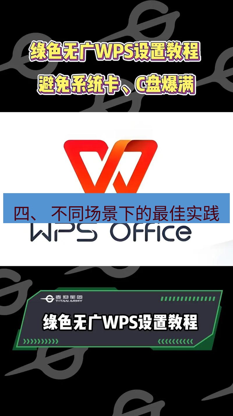 wps下载 四、 不同场景下的最佳实践