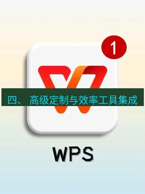 wps下载 四、 高级定制与效率工具集成
