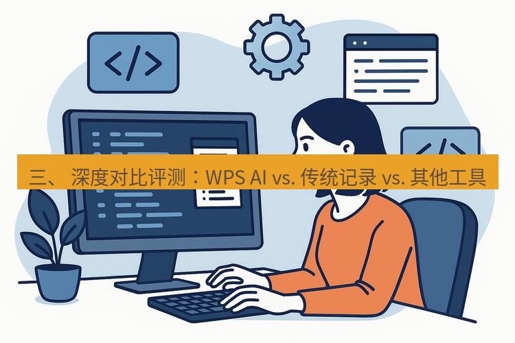 wps下载 三、 深度对比评测：WPS AI vs. 传统记录 vs. 其他工具