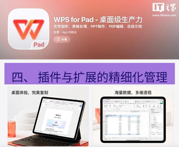 wps下载 四、 插件与扩展的精细化管理