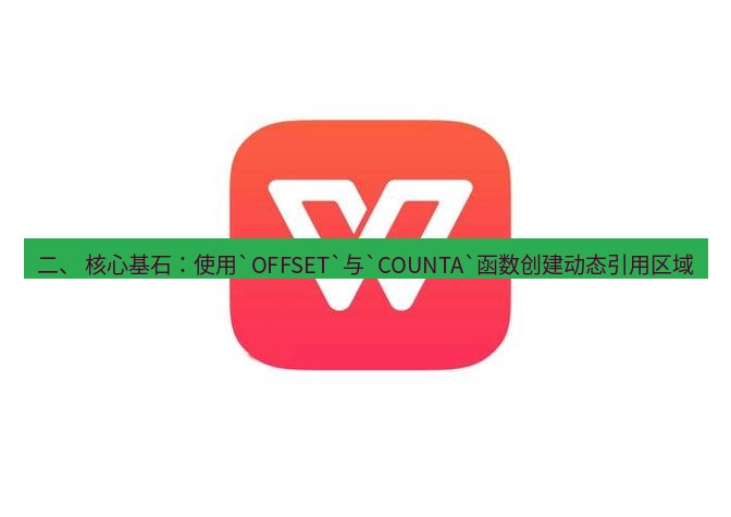 wps下载 二、 核心基石：使用`OFFSET`与`COUNTA`函数创建动态引用区域