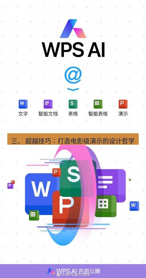 wps下载 三、 超越技巧：打造电影级演示的设计哲学