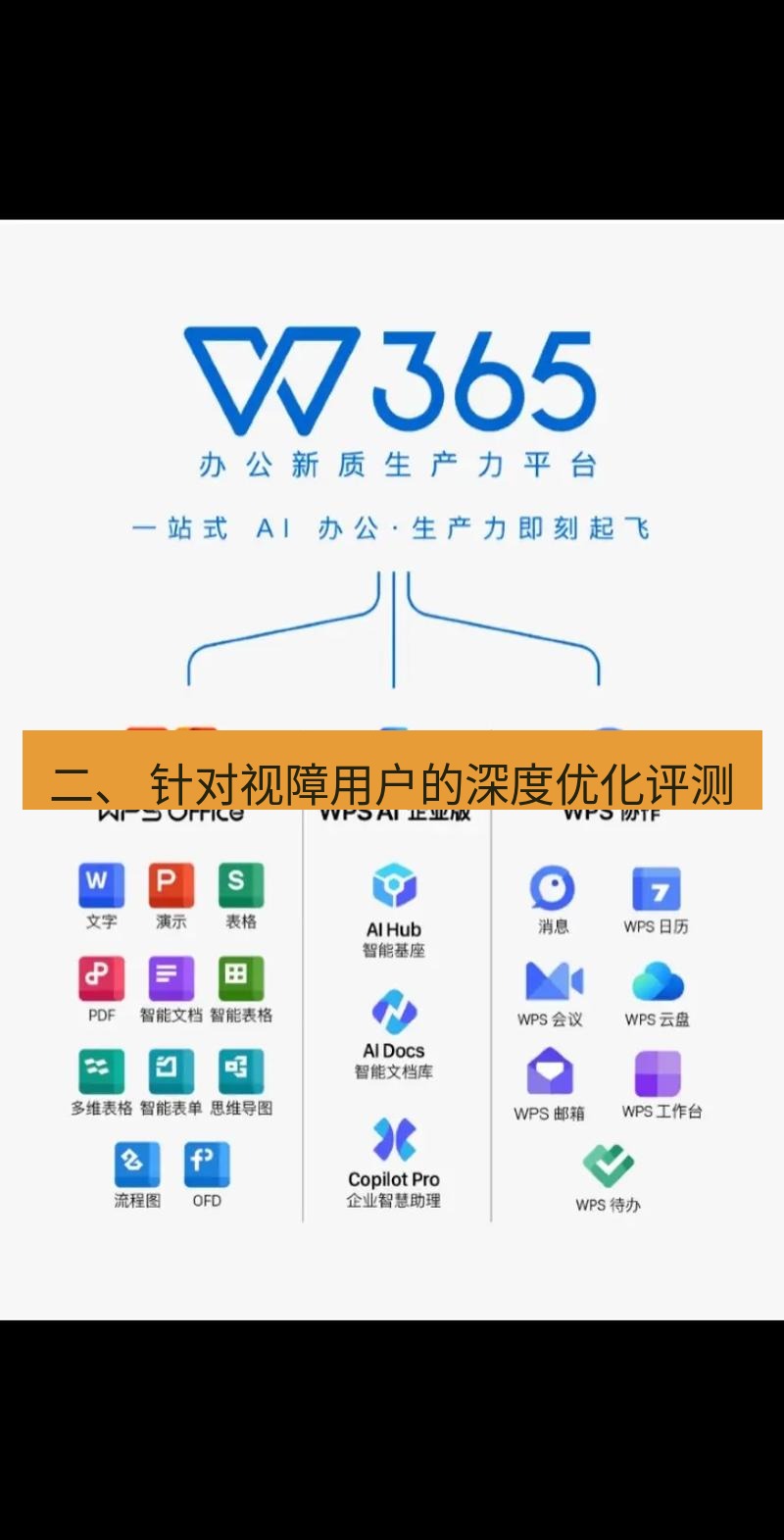 wps下载 二、 针对视障用户的深度优化评测