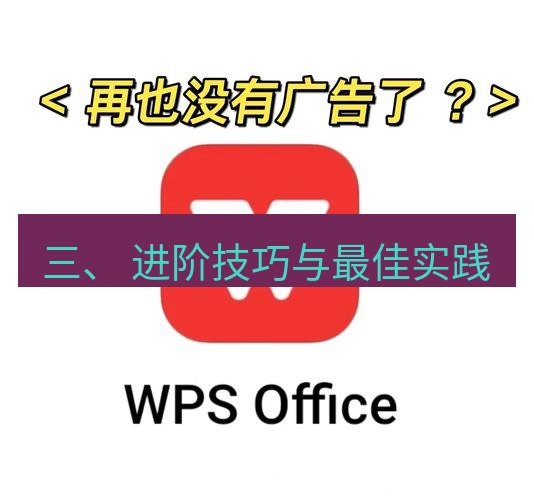 wps下载 三、 进阶技巧与最佳实践