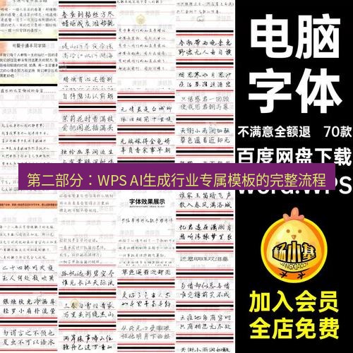 wps下载 第二部分：WPS AI生成行业专属模板的完整流程