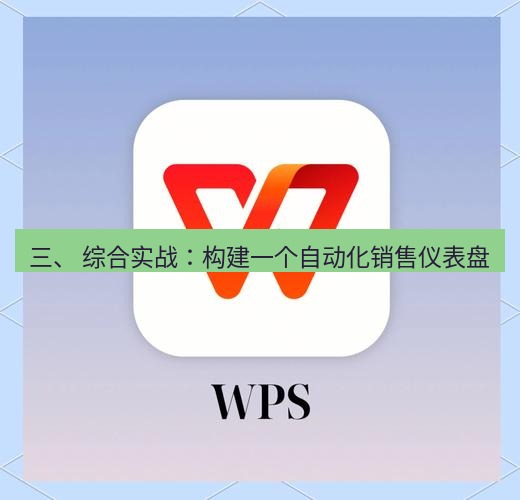 wps下载 三、 综合实战：构建一个自动化销售仪表盘