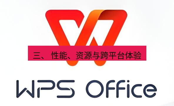 wps下载 三、 性能、资源与跨平台体验