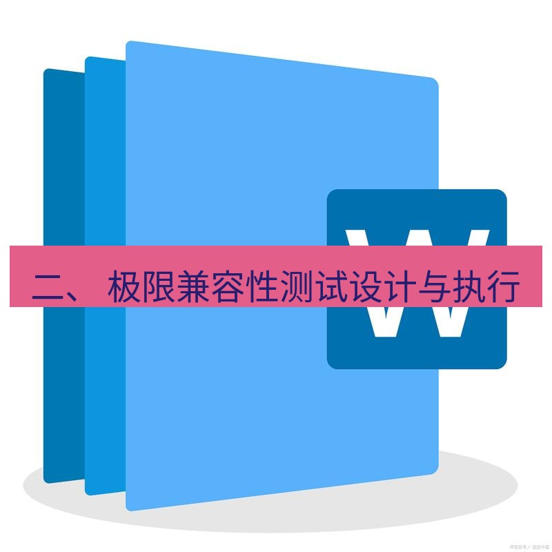 wps下载 二、 极限兼容性测试设计与执行